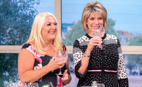 Shutterstock Vanessa Feltz and Ruth Langsford on This Morning