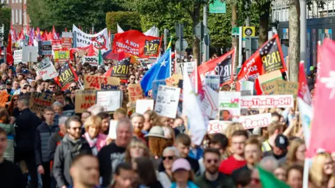 PA, Damien Storan Dublin cost of living crisis rally