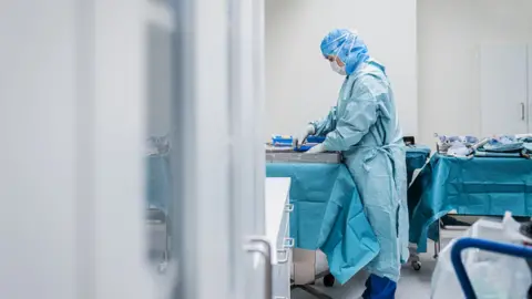 Getty Images nurse in PPE