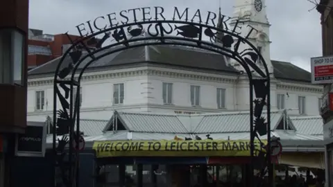 Malc McDonald/Geograph Entrance to Leicester market
