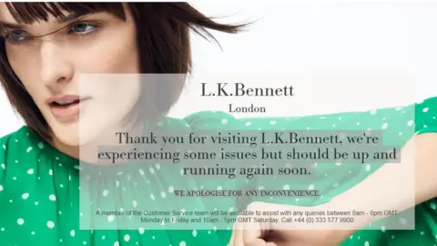 LKBENNETT Image on website