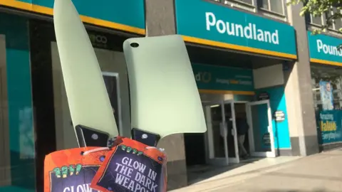 BBC Glow in the dark knives