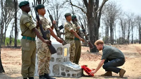 Reuters Prince Harry in Malawi
