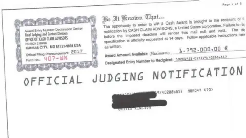 National Tradiing Standards Scam letter