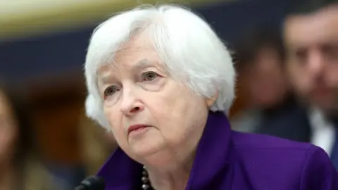 Getty Images US Treasury Secretary Janet Yellen.