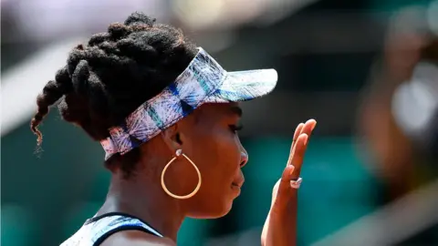 Getty Images / AFP Venus Williams at the French Open in Paris