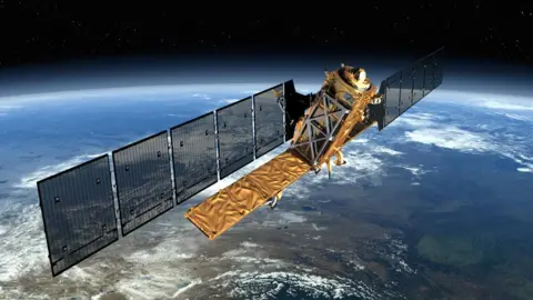 ESA Sentinel radar satellite