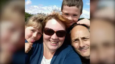 Jennie Manley Jennie Manley with her family