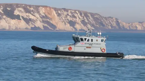 Susan Pilcher Border Force boat