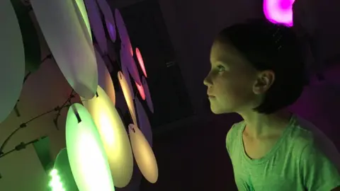 BBC Harriet Laycock at the State of Play exhibition