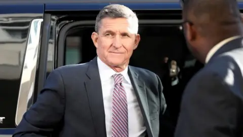 Reuters Former national security adviser Michael Flynn pictured in 2018