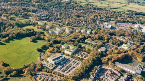 Durham County Council Aerial view of artist's impression