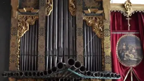 ABE de Sevilla video Organ in convent of Santa Ines, Seville