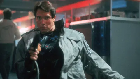 PA Arnold Schwarzenegger in The Terminator