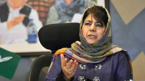 Getty Images Mehbooba Mufti, 2019