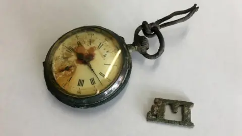 BBC Lancashire Fusilier artefacts