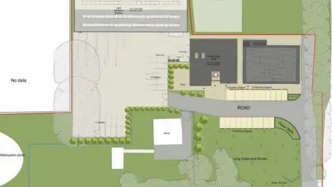 SDC/Mark Rees Garden Centre Plans