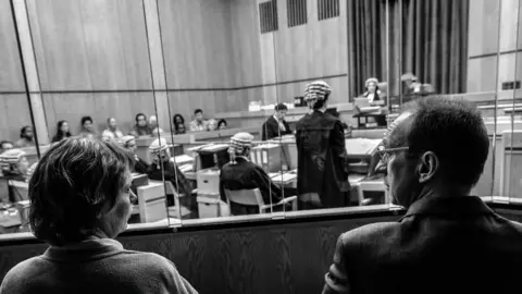 Sky Olivia Colman and David Thewlis as Susan and Christopher Edwards in Court