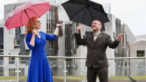 PA Media lorna slater and patrick harvie