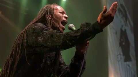 Getty Images Ranking Roger performs at the Roundhouse in Camden, north London in 2017