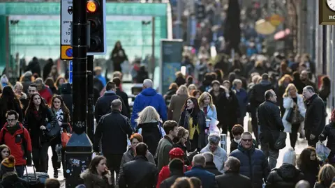 Getty Images Glasgow street