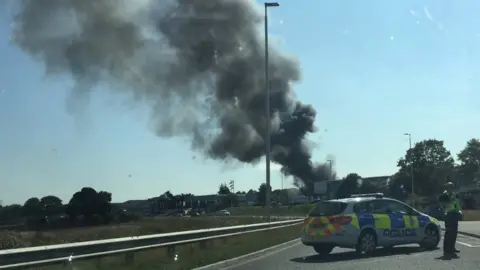 Brittany Sparham Fire scene