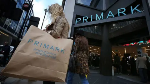 Getty Images shoppers at Primark