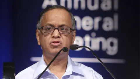 Getty Images N. R. Narayana Murthy