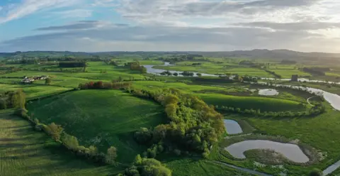 NTS Threave from above