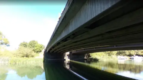 A34 bridge near Wytham