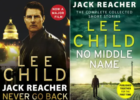 Transworld Lee Child book covers