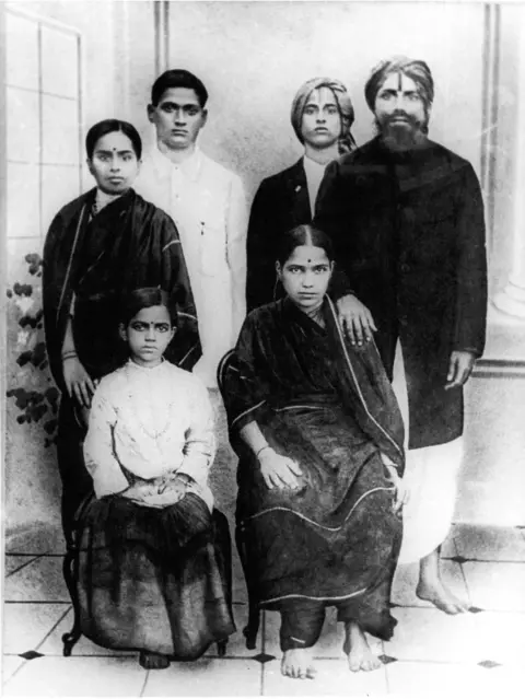 Subramania Bharati and his family