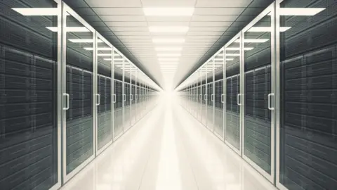 Getty Images Data centre server room