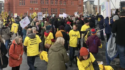 BBC Protest