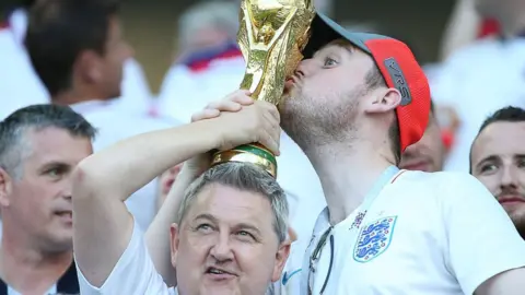 Getty Images England supporters