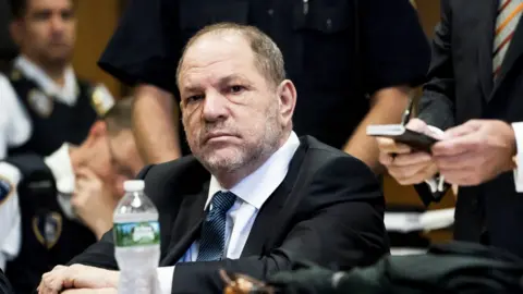 EPA Harvey Weinstein in court 11 Oct 2018