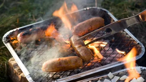 Getty Images disposable BBQ