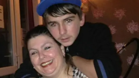 Family photo Jackie Curtis and Jamie Osborne