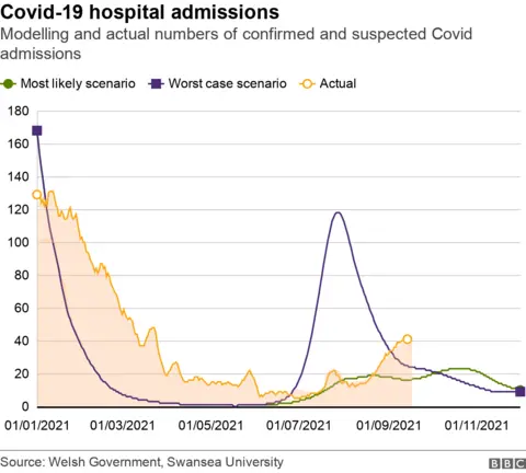 Modelling of hospital admissions