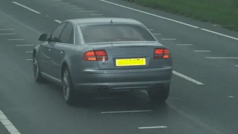 Lincolnshire Police Shot of Linas Gedminas' Audi S8