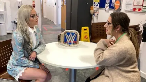 Liv Morgan meets Annabel Achrak