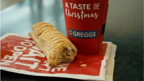 Getty Images Greggs' vegan sausage roll