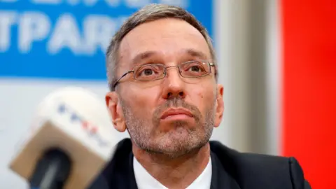 Reuters Interior Minister Herbert Kickl attends a news conference in Vienna, Austria, May 20, 2019.