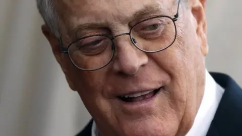 Reuters David Koch attends an art gala opening in 2015