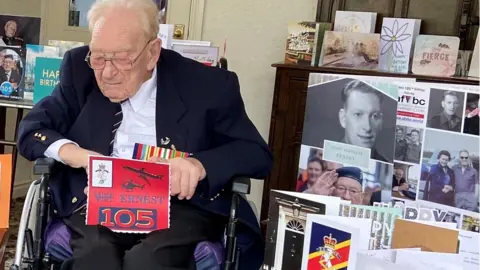 Royal British Legion The 105th birthday of Ernest Horsfall