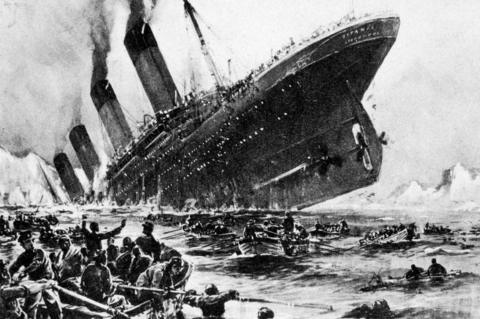 The book that sank on the Titanic and burned in the Blitz - BBC News