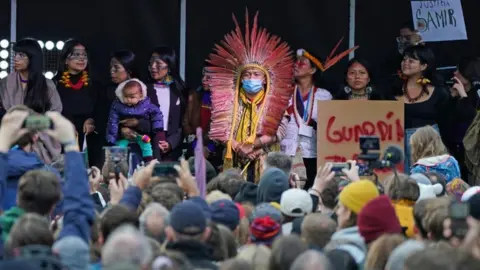 PA Media Indigenous activists from Brazil