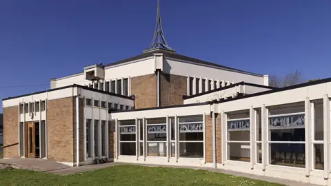 James O. Davies A 1960's church in Wiltshire