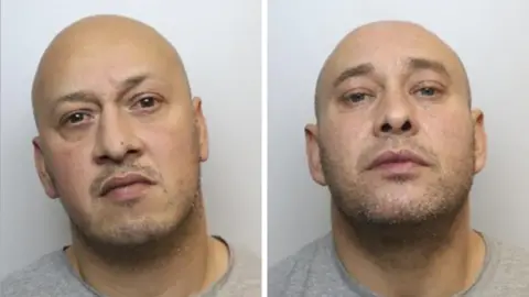 South Yorkshire Police Gabriel Andrei, 41, (left) and his brother Florin Andrei, 45,
