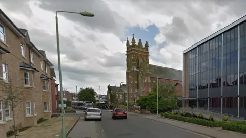 Google Our Lady Star of the Sea church, Lowestoft